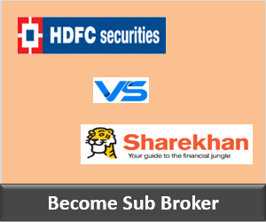 HDFC Securities Franchise vs Sharekhan Franchise - Comparison-min